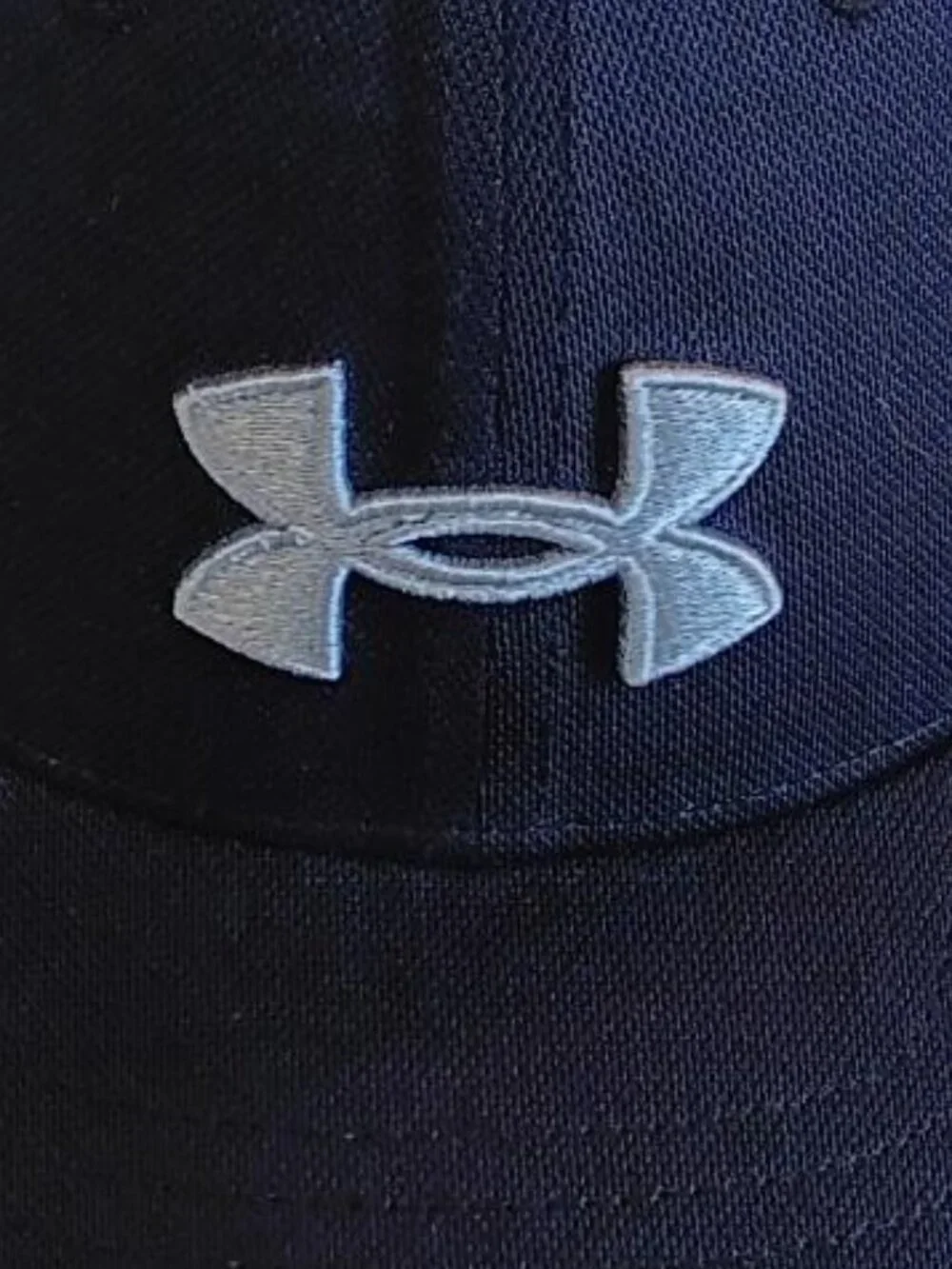 UNDER ARMOUR Kids Baseball Caps Bundle of 2 Black and Red Stretch Fit